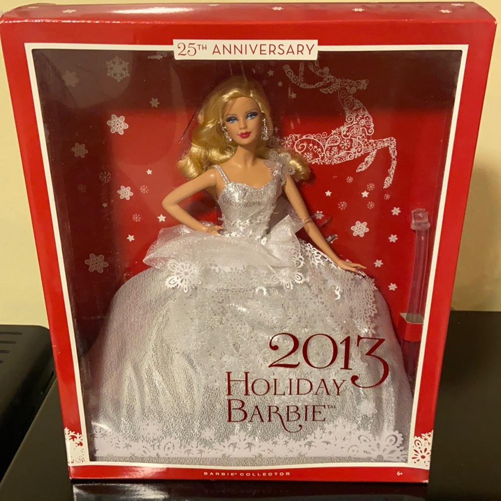 NIB 2013 25th Anniversary Holiday Barbie